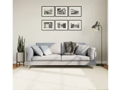 Sinto Alfombra de pelo corto OVIEDO beige 200x200 cm