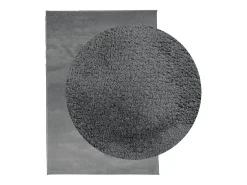 Sinto Alfombra de pelo corto OVIEDO gris antracita 140x200 cm