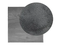 Sinto Alfombra de pelo corto OVIEDO gris antracita 200x200 cm