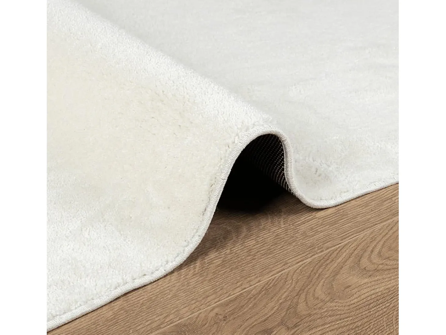 Sinto Alfombra de pelo corto OVIEDO crema 120x120 cm