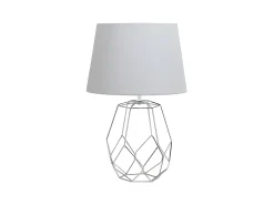 Sobremesa Con Estructura Metal Modelo Labeo Cromo