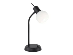 Sobremesa Vera negro mate, 34cm(alto)13cm(ancho)16 cm(largo)