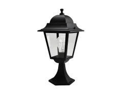 Sobremuro De Aluminio De La Serie Spica Negro Ip44 De