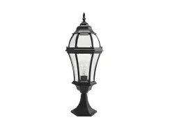 Sobremuro Exterior Aluminio Becrux Acabado Negro Ip44