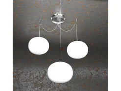 Soft Sospensione D.18 Cm. 3 Luci