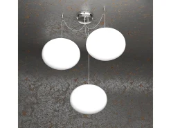 Soft Sospensione D.28 Cm. 3 Luci