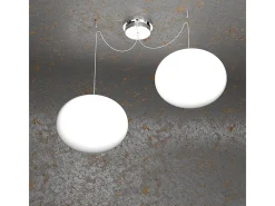 Soft Sospensione D.28 Cm. 2 Luci