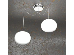 Soft Sospensione D.18 Cm. 2 Luci
