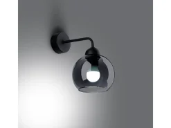 Sollux Alino Aplique Negro