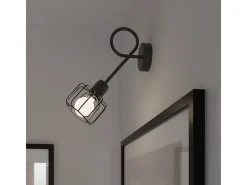 Sollux Beluci Foco de techo Barra Negro