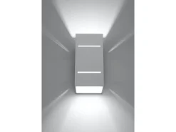 Sollux BLOCCO - 1 luz de pared a ras de suelo Blanca, G9