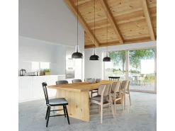 Sollux CASCO - 1 luz colgante de techo tipo domo negro, blanco, E27