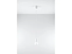 Sollux DIEGO - 1 luz colgante de techo blanco