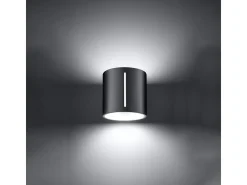 Sollux INEZ - 1 pared a ras de luz gris claro, G9