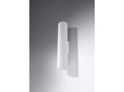 Sollux LAGOS - 2 Light Up Down Flush Wall, blanco, GU10