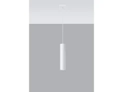Sollux LAGOS - Lámpara colgante de techo con 1 luz Blanca, GU10