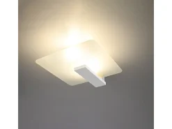 Sollux Lappo Plafón de empotrar Blanco