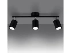 Sollux Lemmi Foco de techo Barra Negro