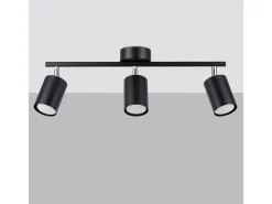Sollux Lemmi Foco de techo Barra Negro