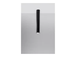 Sollux Lighting Lagos Downlight de Superficie, Negro, 40cm
