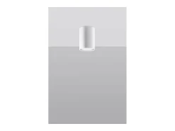 Sollux Lighting Lagos Downlight de Superficie, Blanco, 10cm
