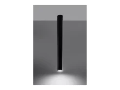 Sollux Lighting Lagos Downlight de Superficie, Negro, 60cm