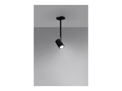 Sollux Lighting Norano Foco individual, negro, 1x GU10