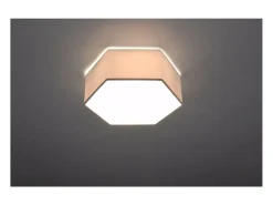 Sollux Lighting Sunde Plafón Decorativo Empotrado, Blanco, 11,5cm