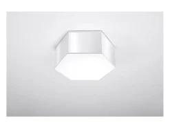 Sollux Lighting Sunde Plafón Decorativo Empotrado, Blanco, 13,5cm