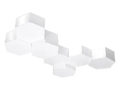 Sollux Lighting Sunde Plafón Decorativo Empotrado, Blanco, 15,5cm