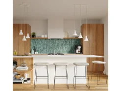 Sollux Lighting Taleja Lámpara de Techo Colgante Bar, Blanco, 3x E27