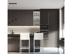 Sollux Lighting Taleja Lámpara de Techo Colgante Dome, Negro, 1x ES111