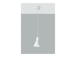 Sollux Lighting Taleja Plafón Colgante Dome, Blanco, 1x E27