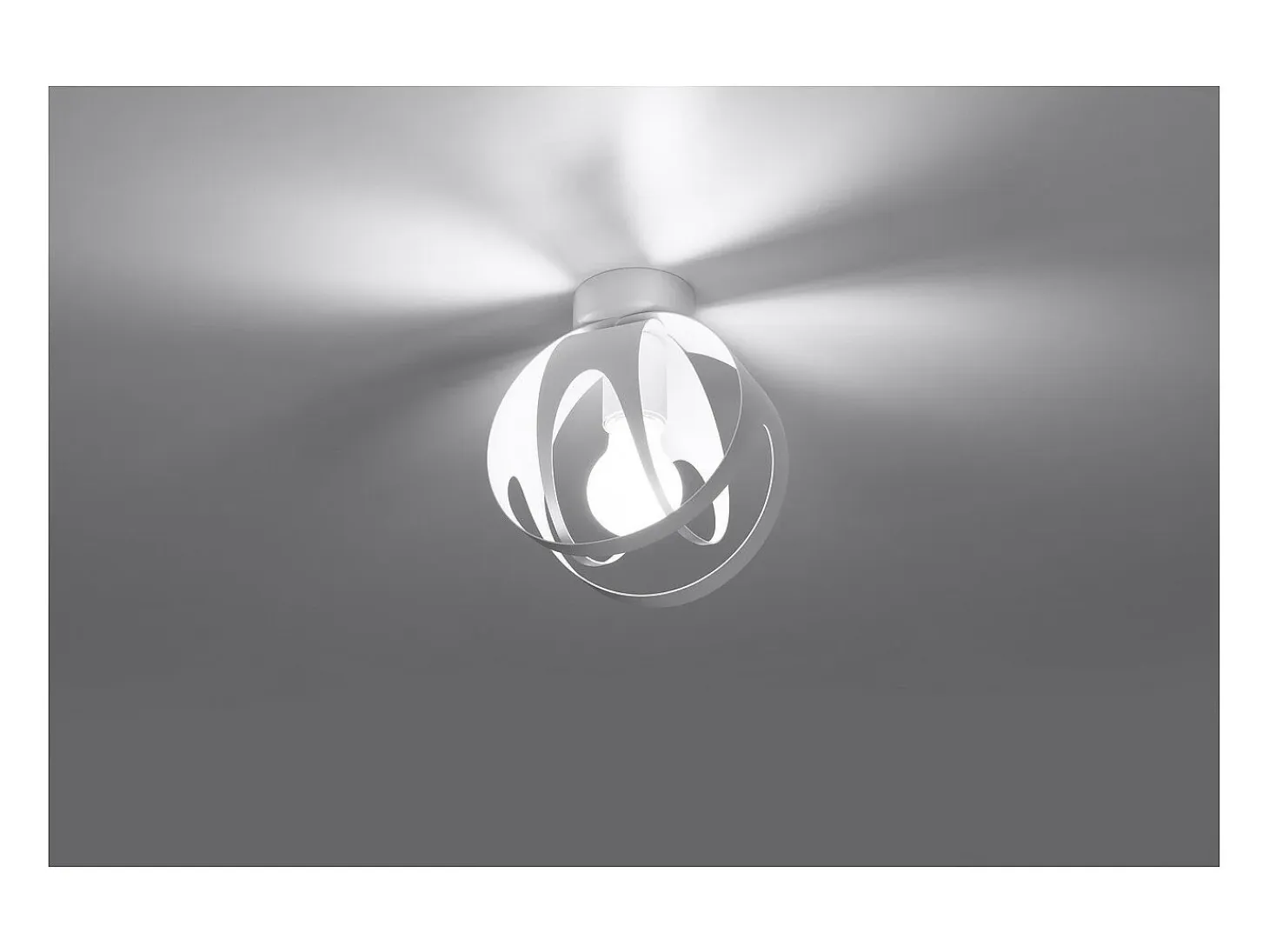 Sollux Lighting Tulos Foco Semi Empotrado, Blanco, 1x E27