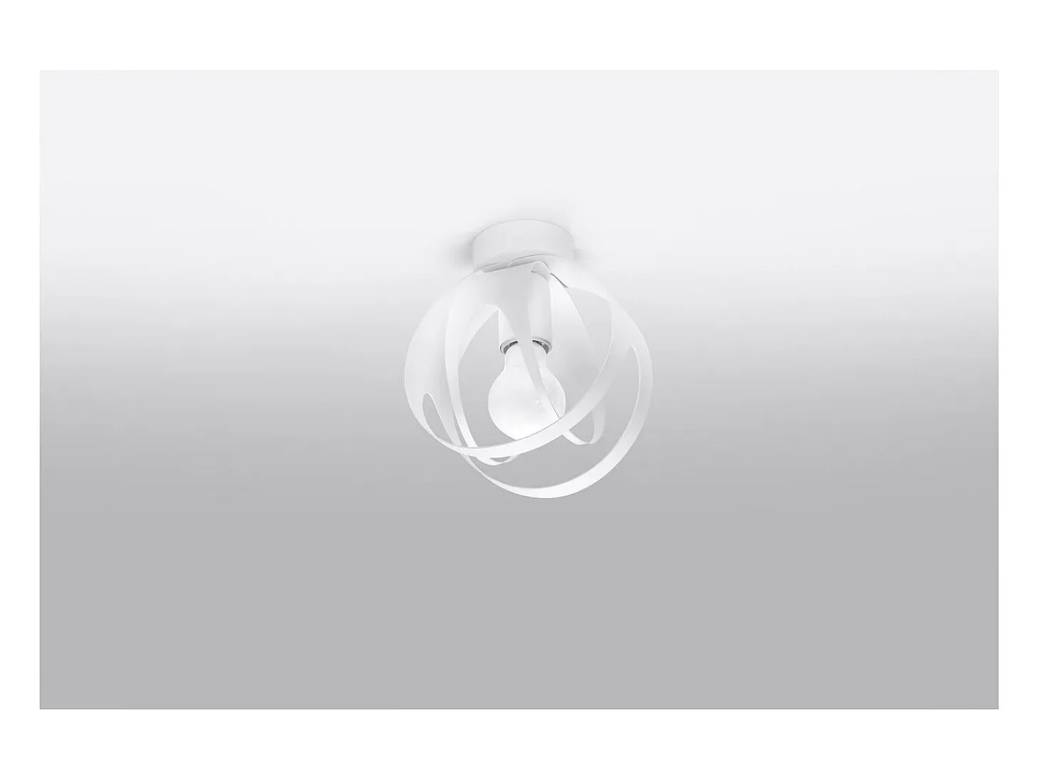 Sollux Lighting Tulos Foco Semi Empotrado, Blanco, 1x E27