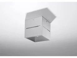 Sollux LOBO - 1 luz de techo gris, G9