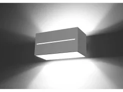 Sollux LOBO MAXI - Aplique de pared empotrable 2 Light Up Down Blanco