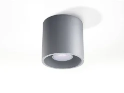 Sollux ORBIS - 1 Downlight de superficie gris, GU10