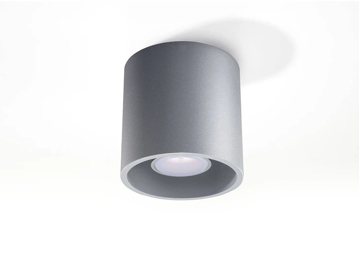 Sollux ORBIS - 1 Downlight de superficie gris, GU10