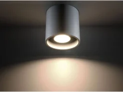 Sollux ORBIS - 1 Downlight de superficie gris, GU10