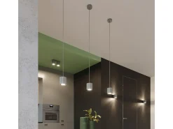 Sollux ORBIS - 1 Light Up Down Wall Gris claro, G9