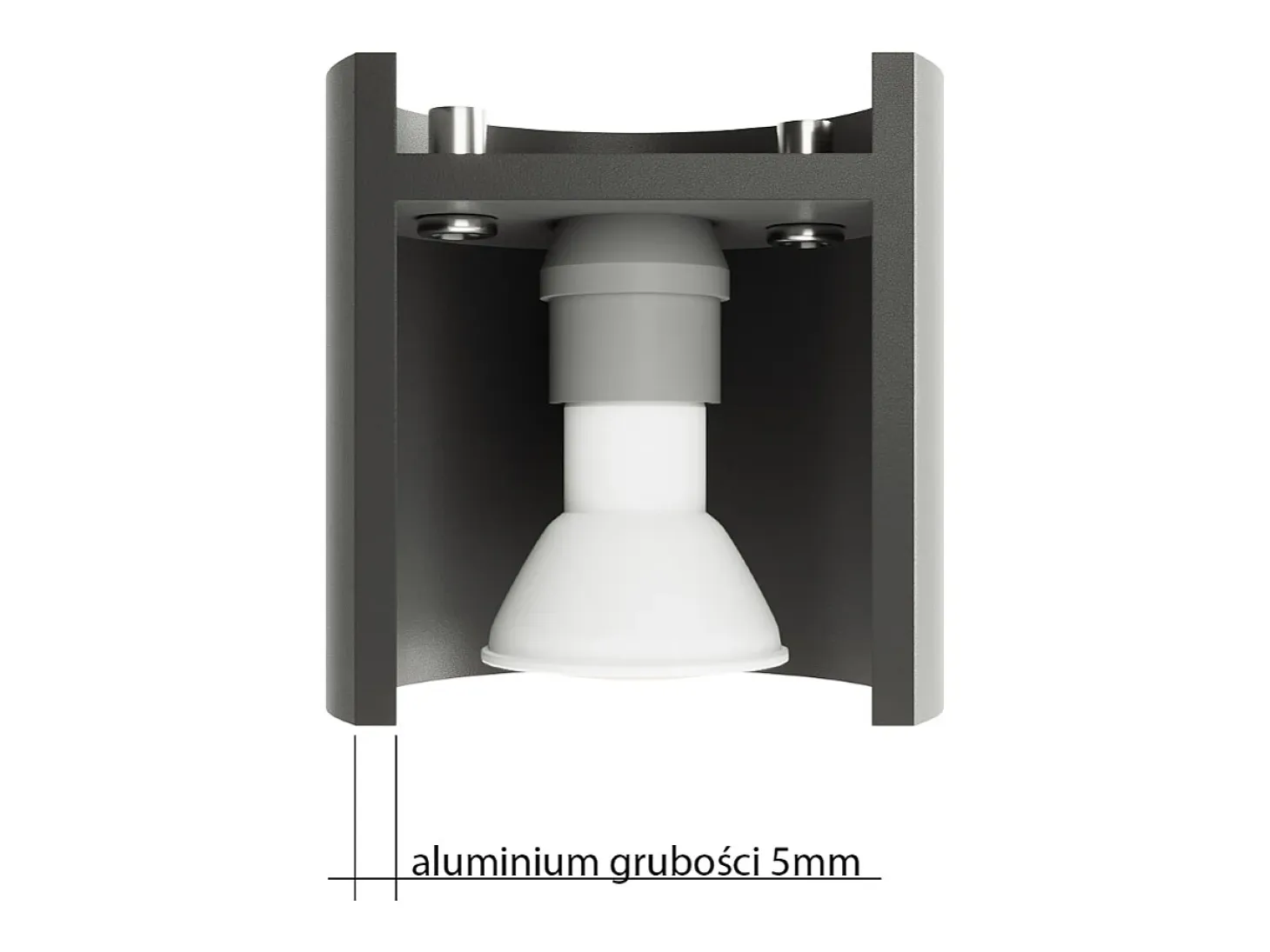 Sollux ORBIS - 1 lámpara de pared Light Up Down Blanca, G9