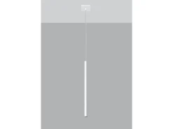Sollux PASTELO - Lámpara colgante de techo con 1 luz blanca, G9