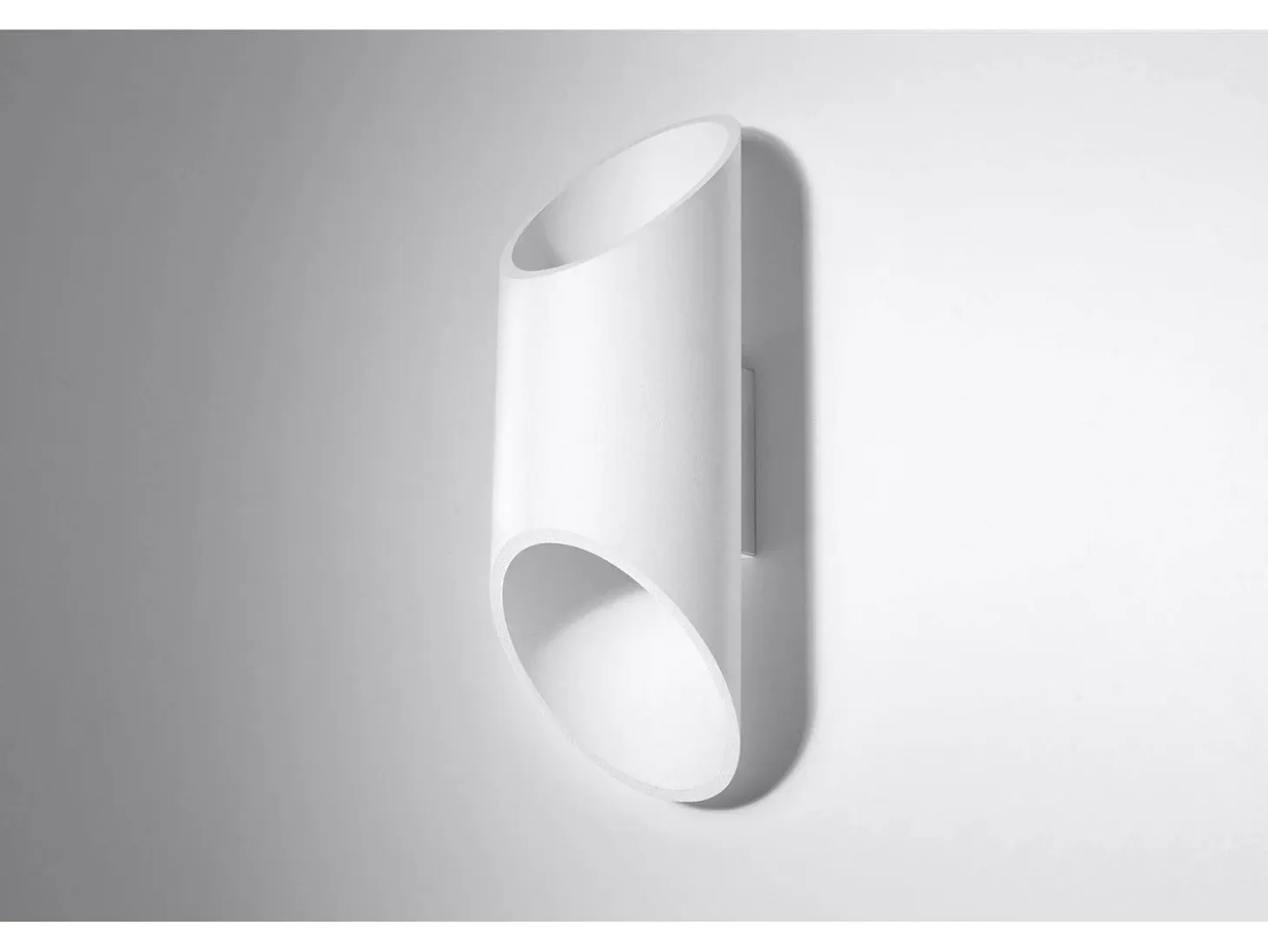 Sollux PENNE - 1 lámpara de pared Light Up Down Blanca, G9