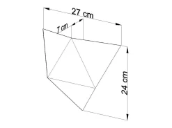 Sollux SOLIDO - Aplique de 2 luces Blanca, G9