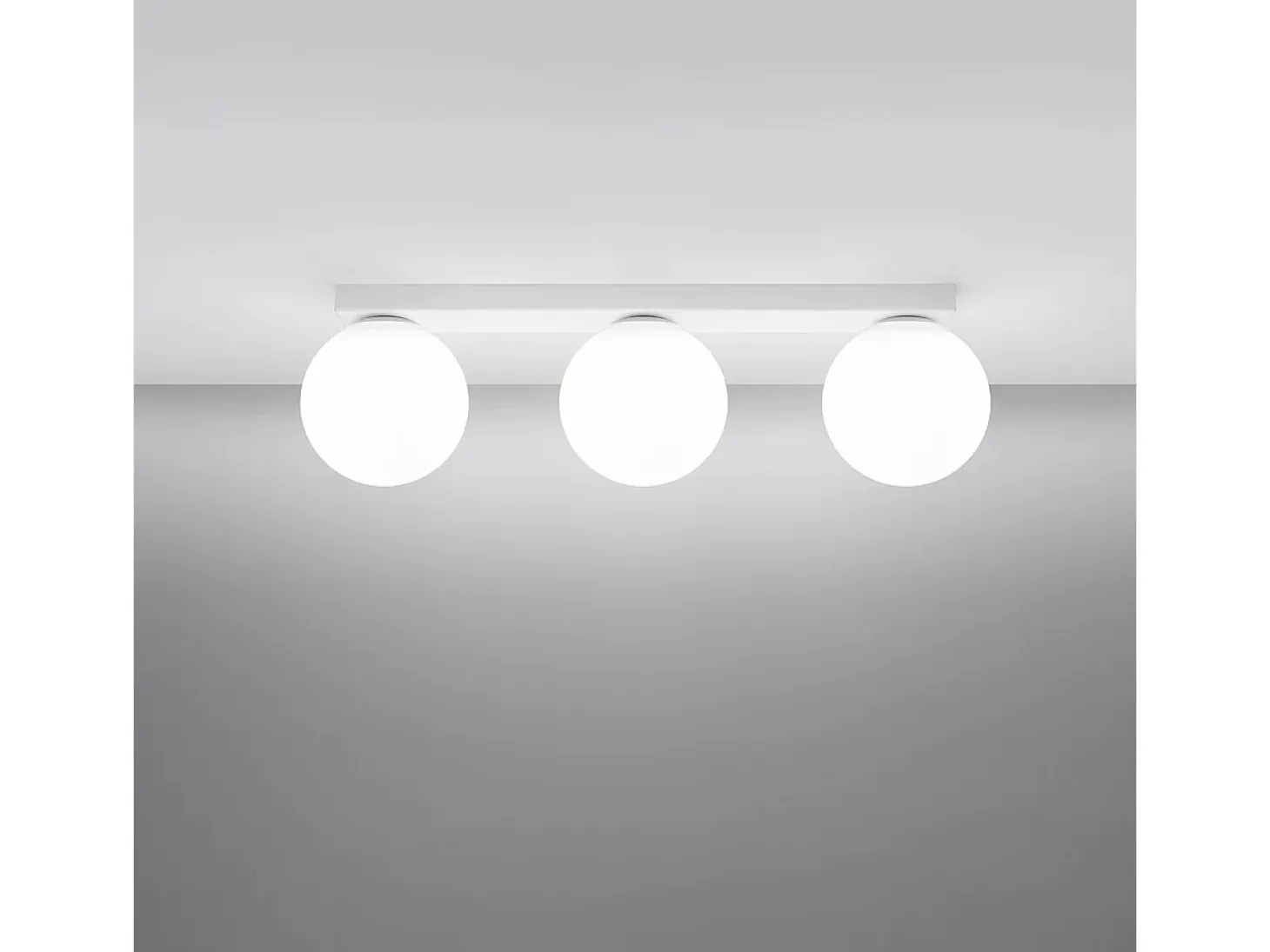 Sollux Yoli Plafón Globe Blanco