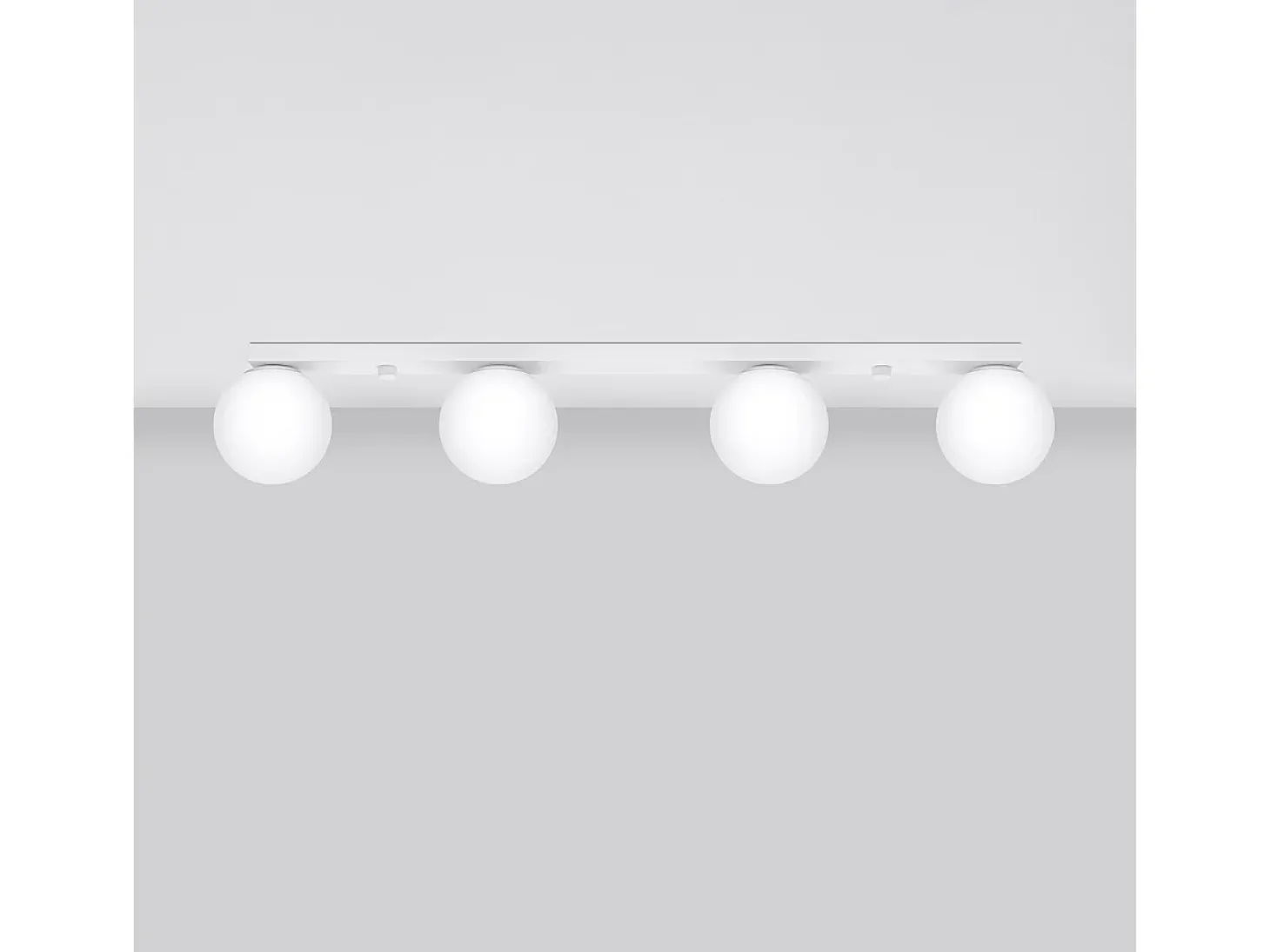 Sollux Yoli Plafón Globe Blanco