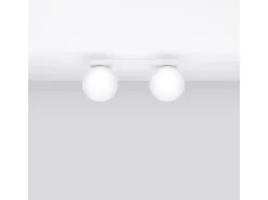 Sollux Yoli Plafón Globe Blanco