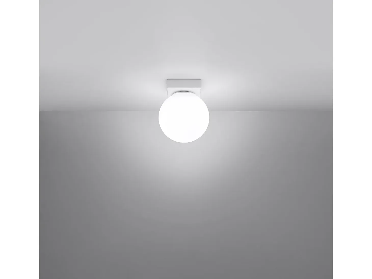 Sollux Yoli Plafón Globe Blanco