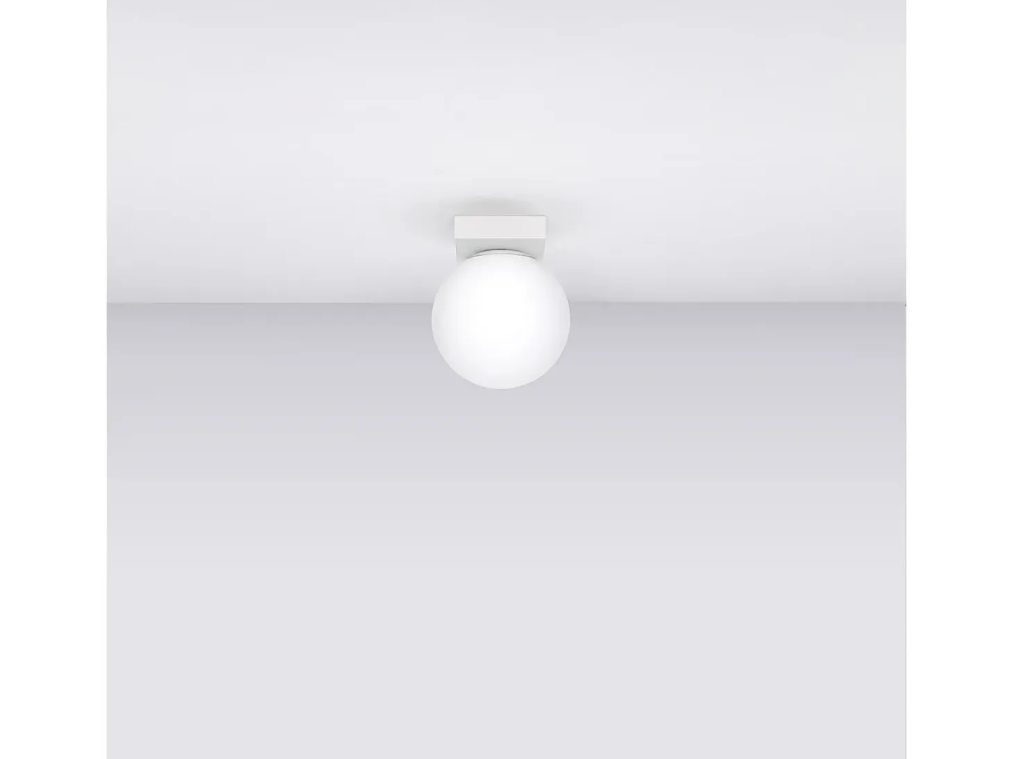 Sollux Yoli Plafón Globe Blanco